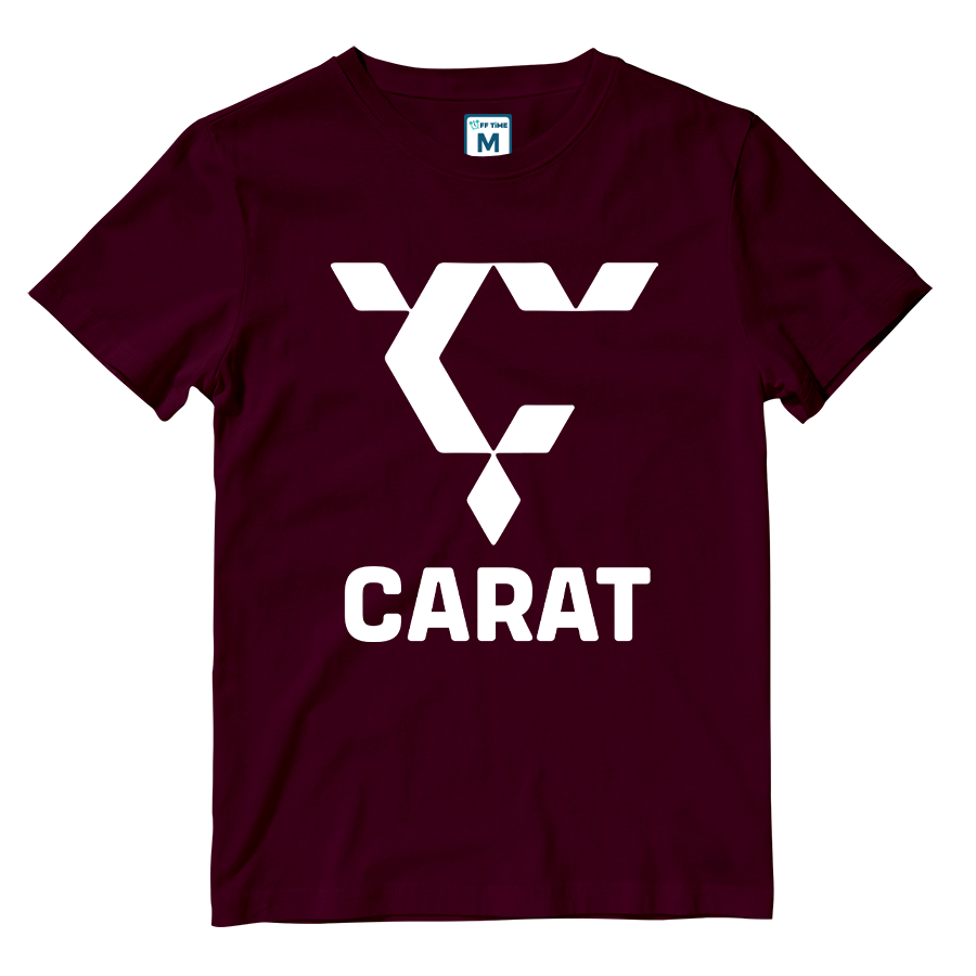 Cotton Shirt: Carat Logo