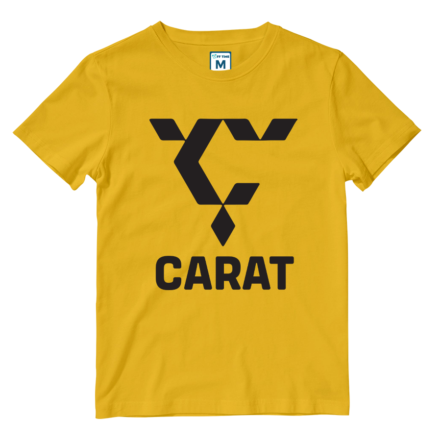 Cotton Shirt: Carat Logo