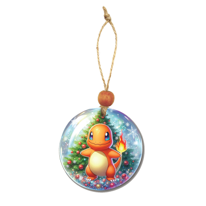 Acrylic Christmas Ornament: Pokemon Set