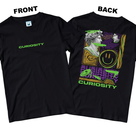 Cotton Shirt: Curiosity (Front and Back)