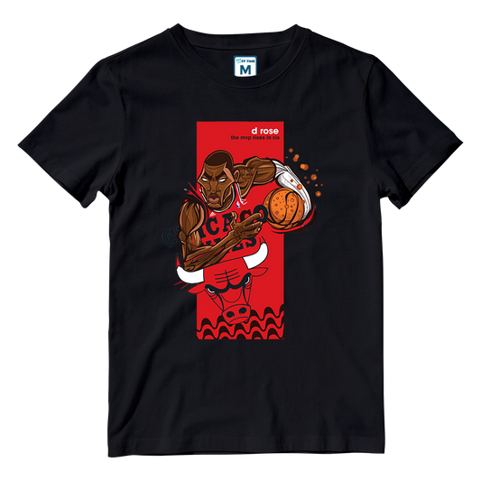 Cotton Shirt: DRose Bulls NBA