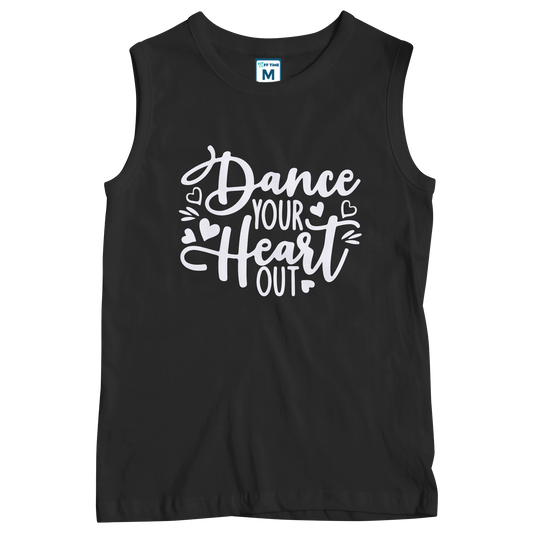 Sleeveless Drifit Shirt: Dance Heart