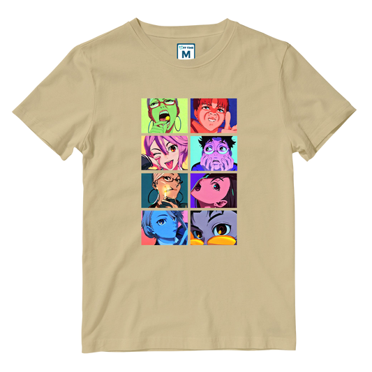 Cotton Shirt: Dandadan Characters