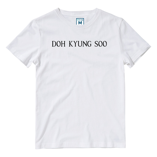 Cotton Shirt: Doh Kyung Soo Font