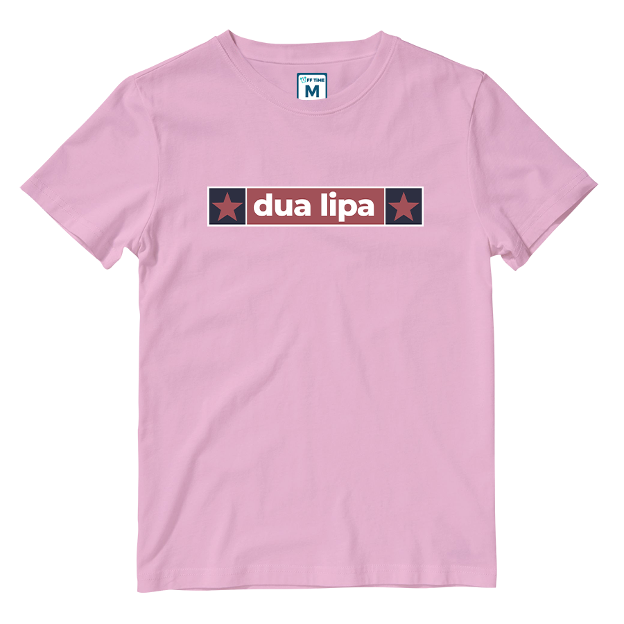 Cotton Shirt: Dua lipa Star