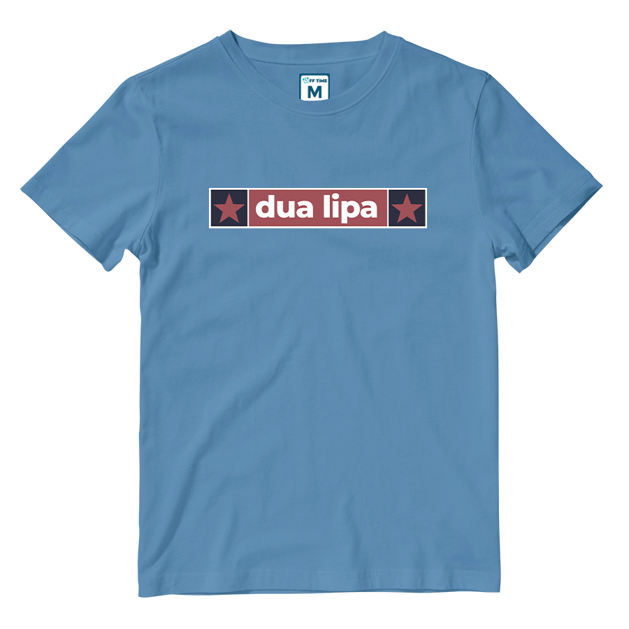 Cotton Shirt: Dua lipa Star