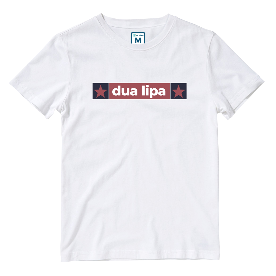 Cotton Shirt: Dua lipa Star