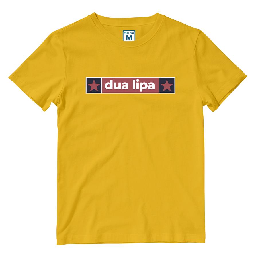 Cotton Shirt: Dua lipa Star