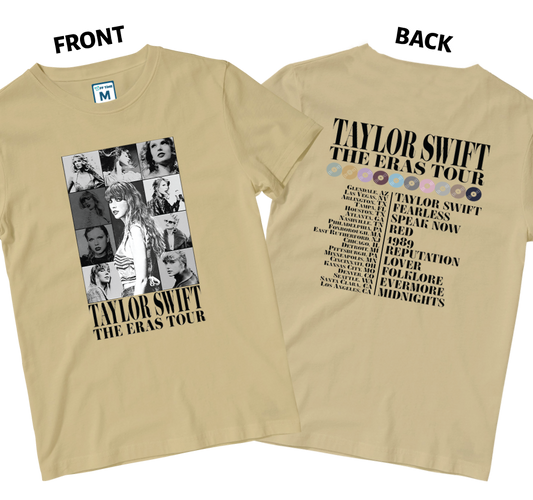 Cotton Shirt: Eras Tour Monochromatic (Front and Back)
