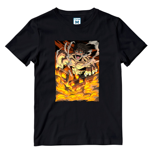 Cotton Shirt: Eren Attack Titan