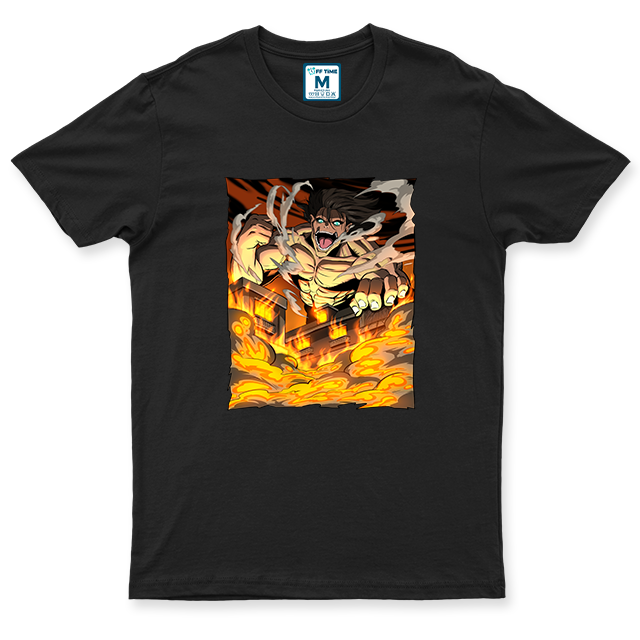 C.Spandex Shirt: Eren Attack Titan