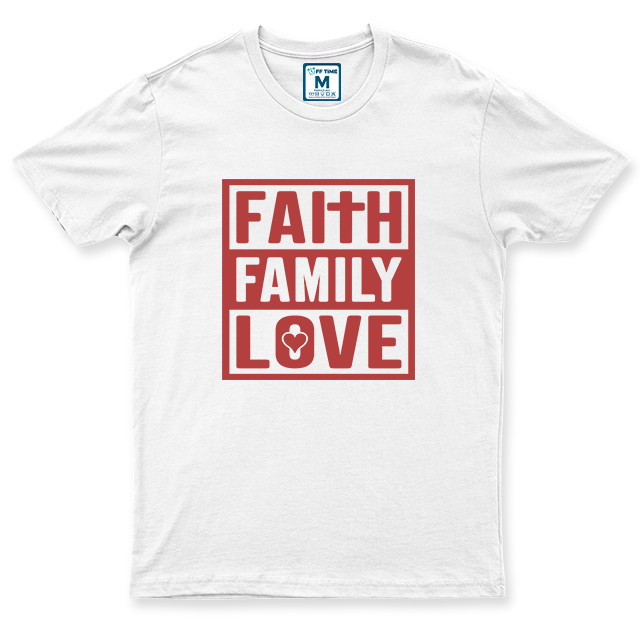 C.Spandex Shirt: Faith Family Love