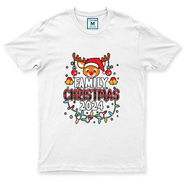 C.Spandex Shirt: Family Christmas 2024