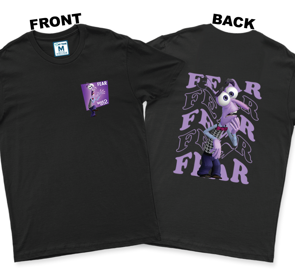 C.Spandex Shirt: Fear (Front and Back)