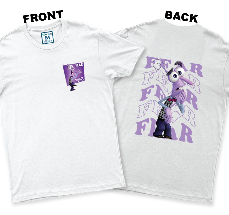 C.Spandex Shirt: Fear (Front and Back)
