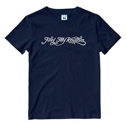 Cotton Shirt: Feel the Rhythm Logo