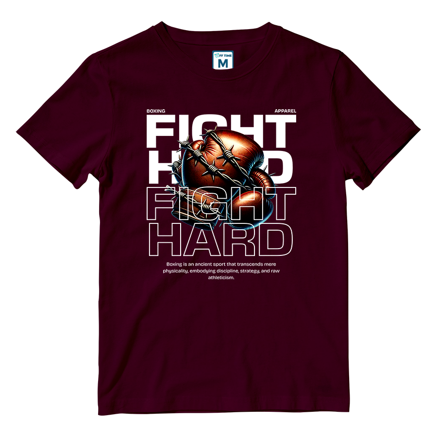 Cotton Shirt: Fight Hard