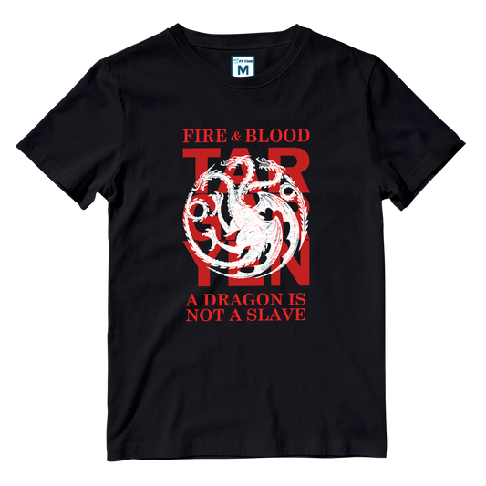 Cotton Shirt: Fire&Blood 2