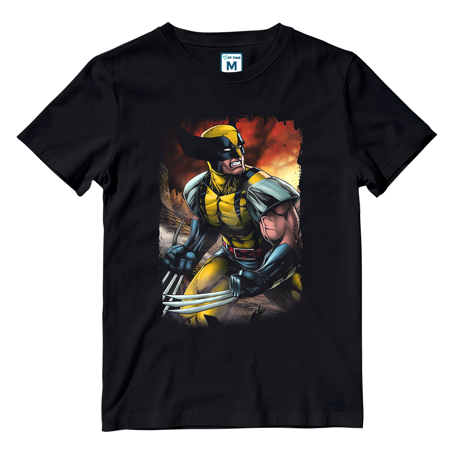 Cotton Shirt: Furious Wolverine