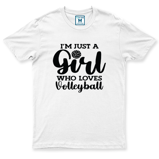 Drifit Shirt: Girl Volleyball