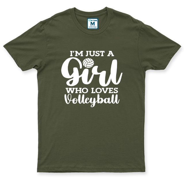 Drifit Shirt: Girl Volleyball