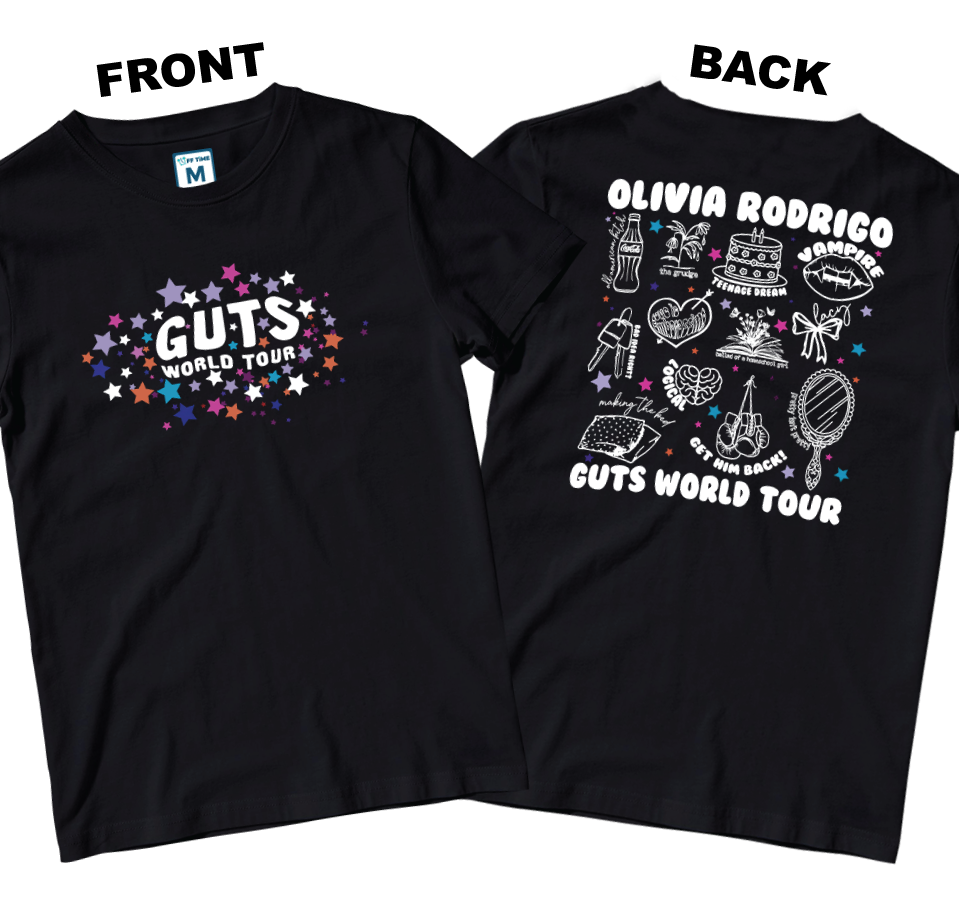 Cotton Shirt: Guts World Tour (Front and Back)