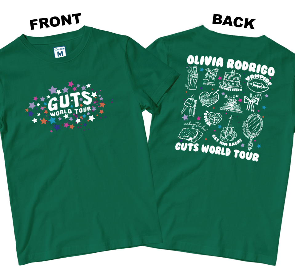 Cotton Shirt: Guts World Tour (Front and Back)