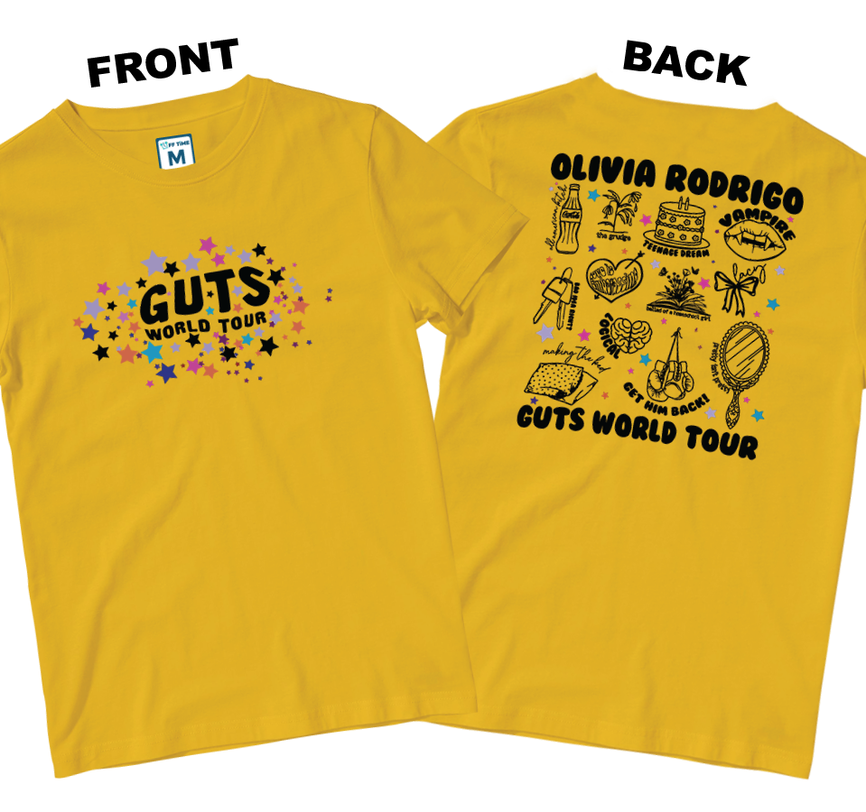 Cotton Shirt: Guts World Tour (Front and Back)