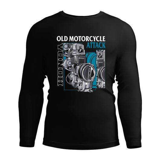 Long Sleeve Drifit Shirt: Honda Attack