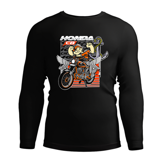 Long Sleeve Drifit Shirt: Honda CB