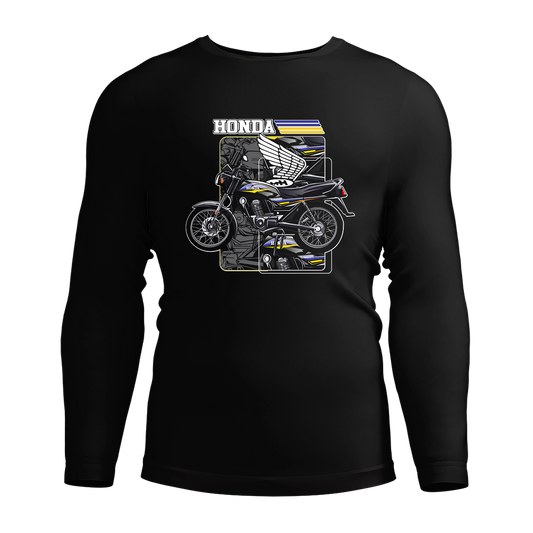 Long Sleeve Drifit Shirt: Honda