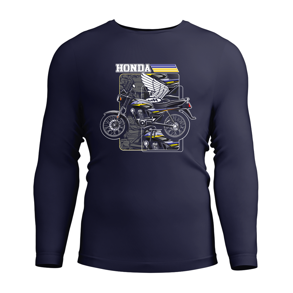 Long Sleeve Drifit Shirt: Honda