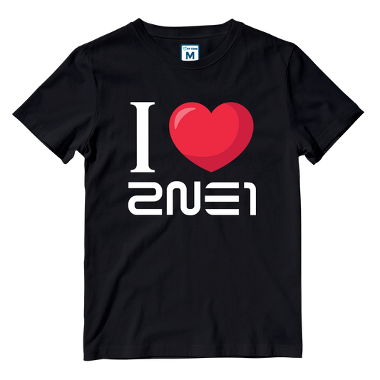 Cotton Shirt: I Love 2NE1