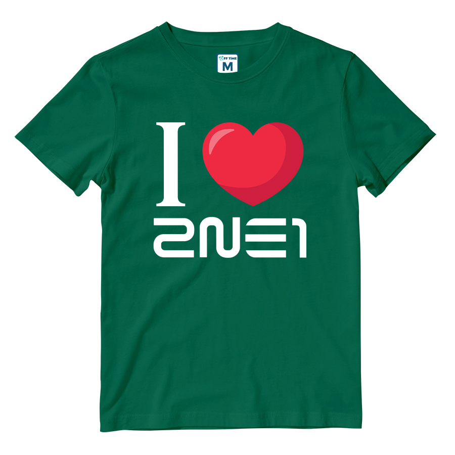 Cotton Shirt: I Love 2NE1