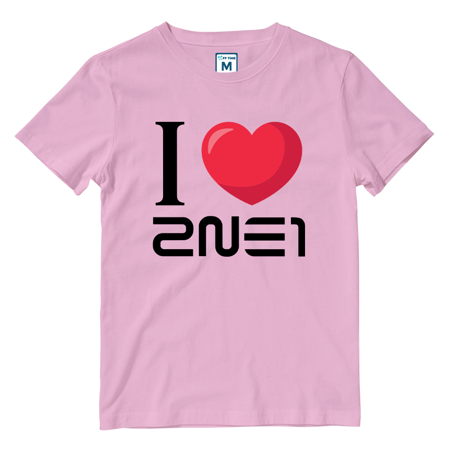 Cotton Shirt: I Love 2NE1