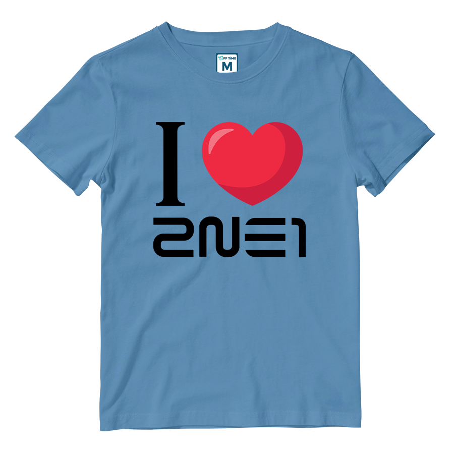 Cotton Shirt: I Love 2NE1