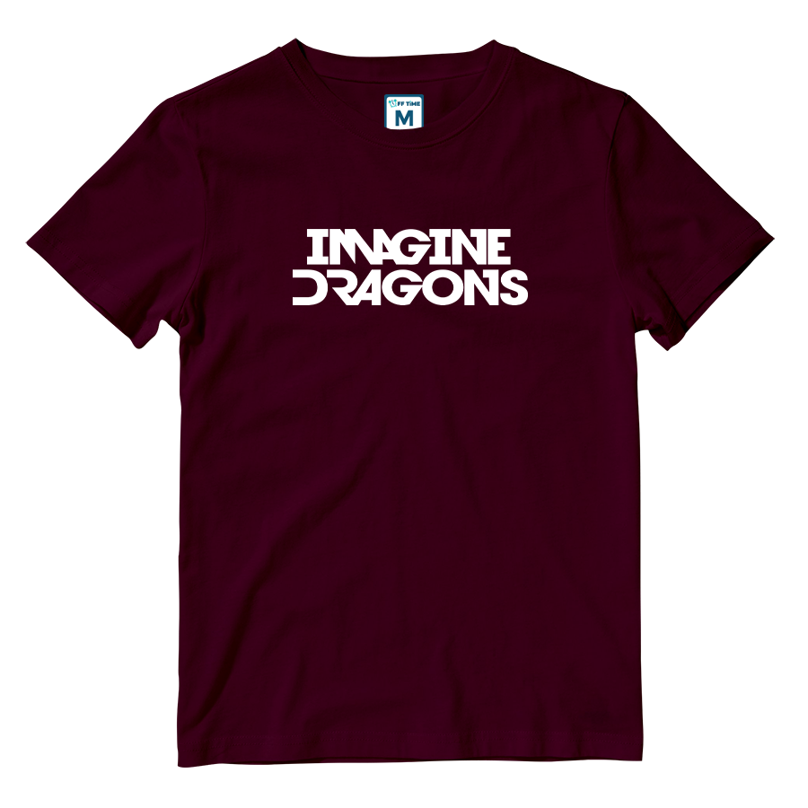 Cotton Shirt: Imagine Dragons Text