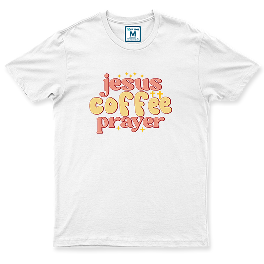C.Spandex Shirt: Jesus Coffee Prayer
