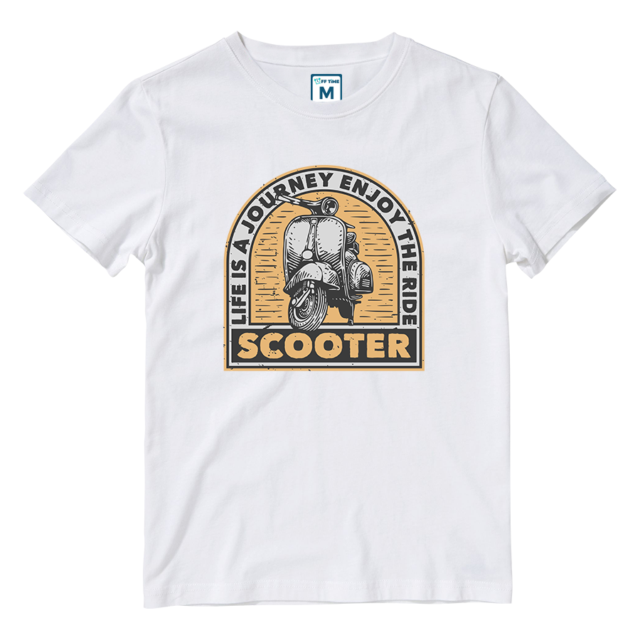 Cotton Shirt: Journey Scooter