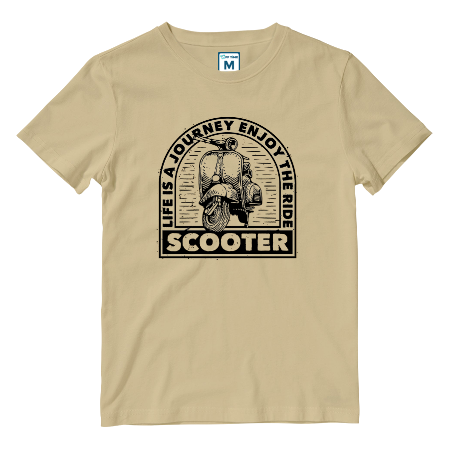 Cotton Shirt: Journey Scooter