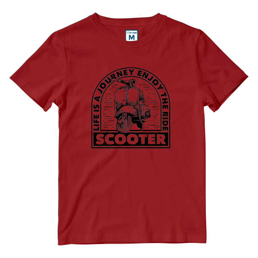 Cotton Shirt: Journey Scooter