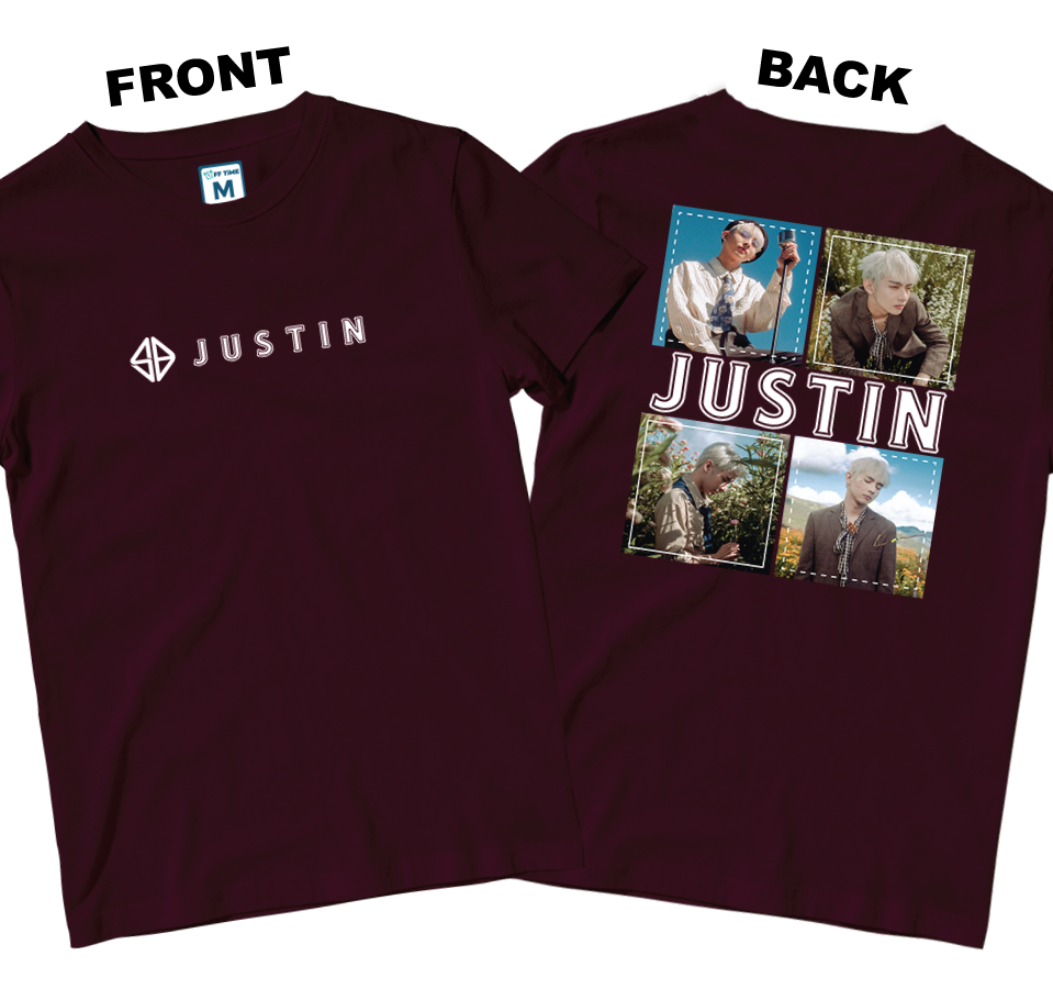 Cotton Shirt: Justin (Front and Back)