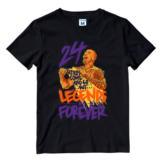 Cotton Shirt: Kobe Legends are Forever NBA