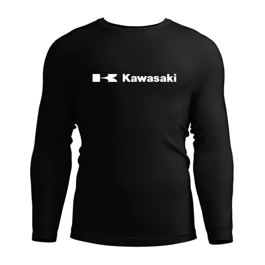 Long Sleeve Drifit Shirt: Kawasaki Logo