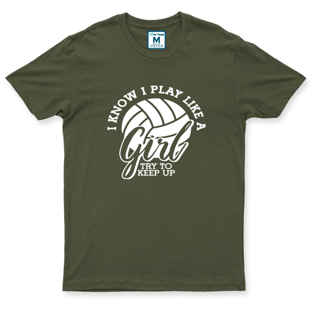 Drifit Shirt: Keep Up Volleyball