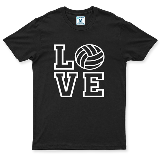 Drifit Shirt: L O V E Volleyball