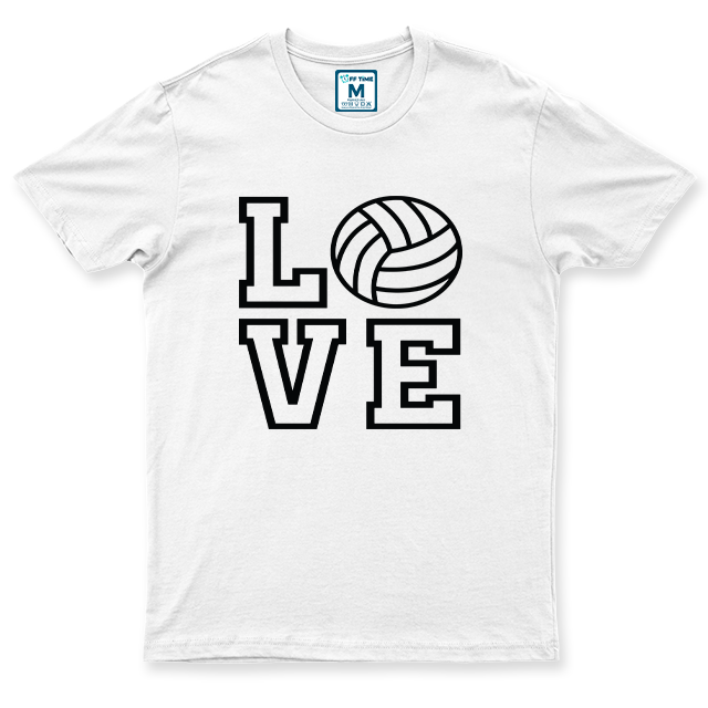 Drifit Shirt: L O V E Volleyball