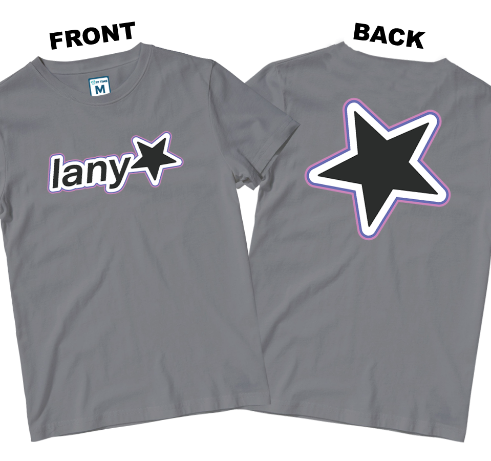 Cotton Shirt: Lany Star (Front & Back)