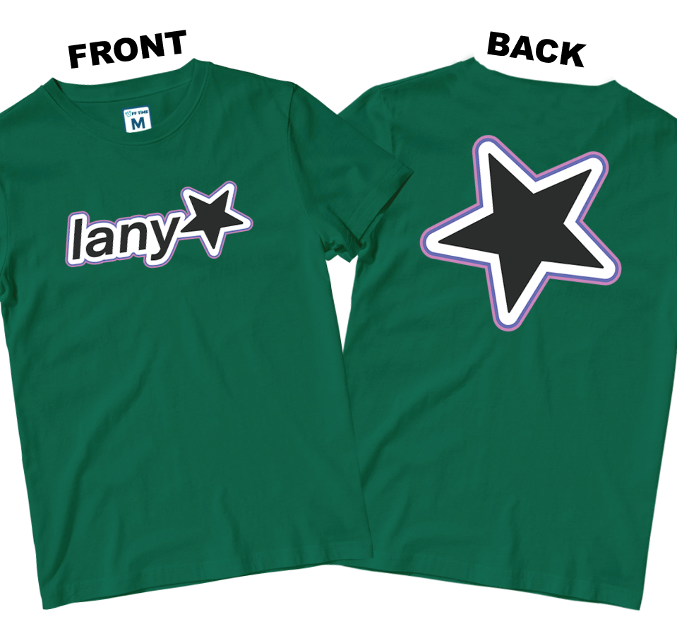 Cotton Shirt: Lany Star (Front & Back)