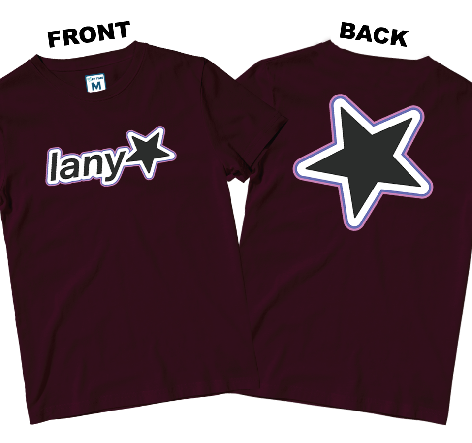 Cotton Shirt: Lany Star (Front & Back)